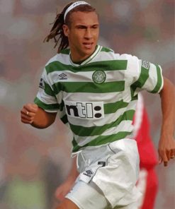 Henrik Larsson Football Player Paint By Number