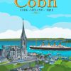 Ireland Cobh Poster Paint By Numbers