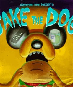 Jake The Dog Paint By Numbers