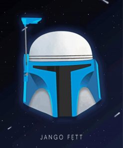 Jango Fett Helmet Paint By Number