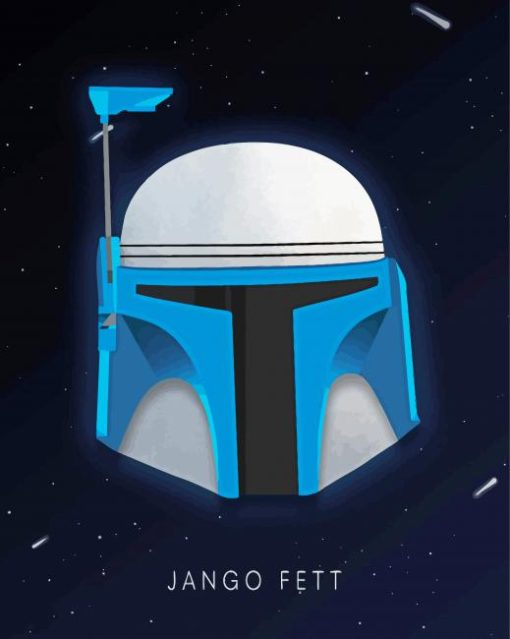 Jango Fett Helmet Paint By Number