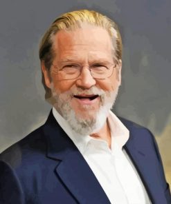 The American Actor Jeff Bridges Paint By Numbers