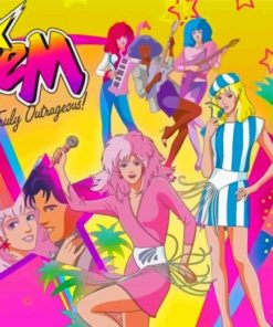 Jem And The Holograms Paint By Number