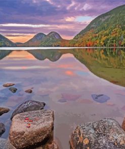 Jordan Pond Park Paint By Number