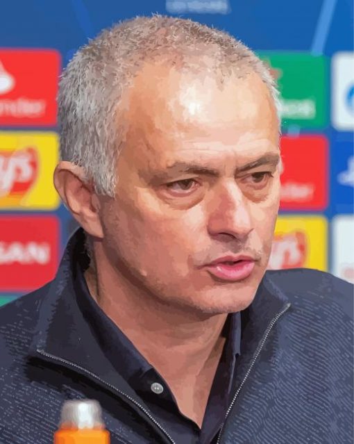 Jose Mourinho Paint By Numbers