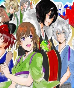 Kakuriyo Anime Characters Paint By Numbers