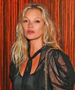 Kate Moss Model Paint By Number