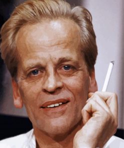 The Actor Klaus Kinski Paint By Number