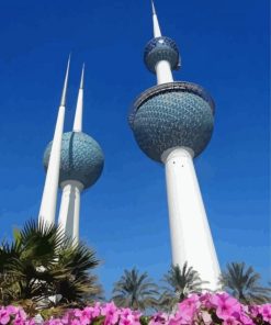 Kuwait Towers Paint By Number