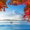 Lake Kawaguchi Japan Paint By Number