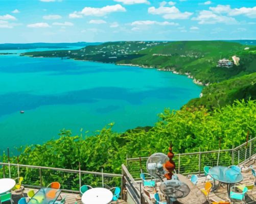 Lake Travis In Texas Paint By Numbers