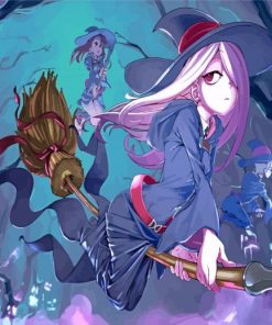 Little Witch Academia Paint By Numbers