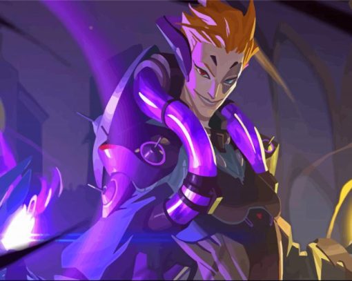 Moira Overwatch Paint By Number