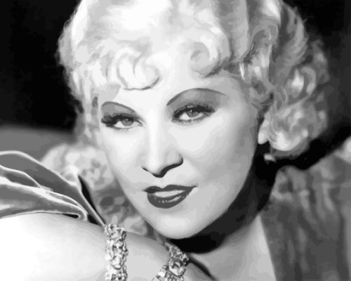 Mae West Paint By Number