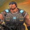 Marcus Fenix Paint By Number