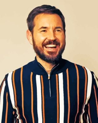 Martin Compston Paint By Number