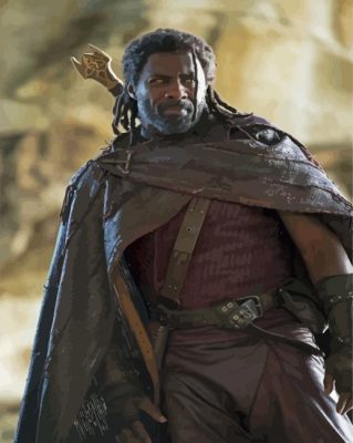 Marvel Comics Heimdall Paint By Numbers