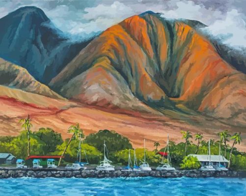 Maui Hawaii Lahaina Paint By Number