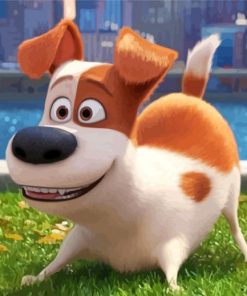 Max The Secret Life Of Pets Paint By Numbers