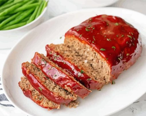 Meatloaf Food Paint By Number