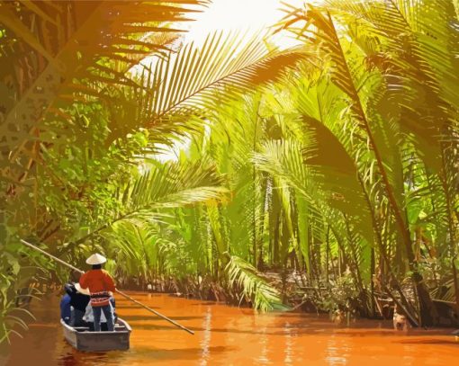 Mekong Delta Paint By Number