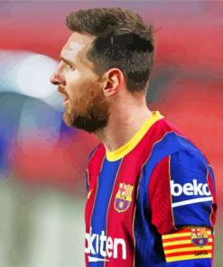 Messi Barcelona Paint By Number