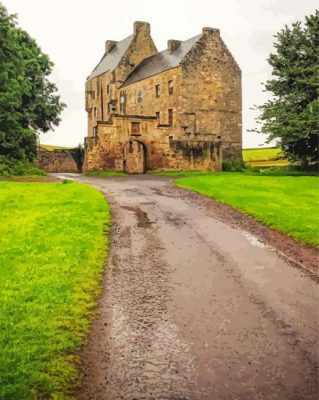 Midhope Castle Paint By Numbers