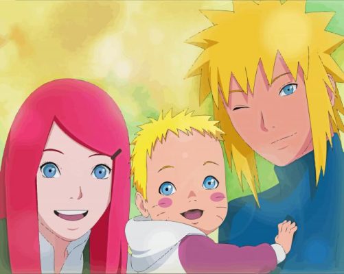 Minato x Kushina Paint By Numbers