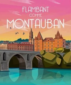 Montauban France Paint By Numbers