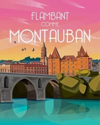 Montauban France Paint By Numbers