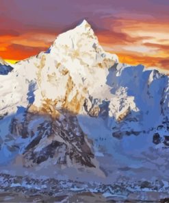 Mount Everest Paint By Number