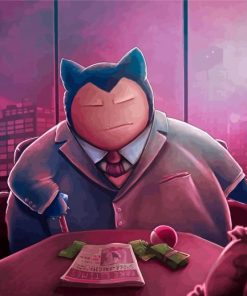 Mr Snorlax Paint By Numbers