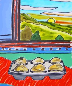 Muffins Painting By Number