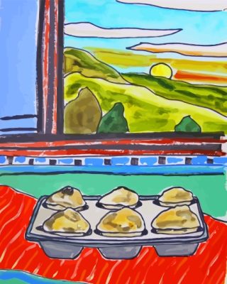 Muffins Painting By Number