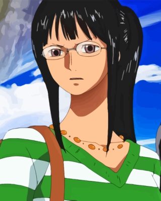 Nico Robin Anime Paint By Number