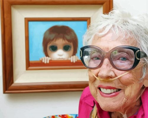 Margaret Keane Paint By Numbers