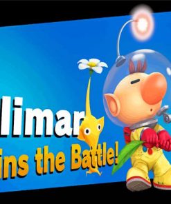 Captain Olimar Poster Paint By Number