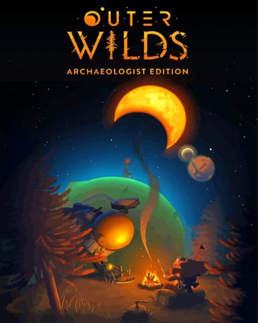 Outer Wilds Video Game Paint By Number