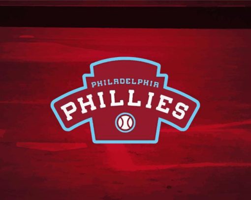 Phillies Logo Philadelphia Paint By Number