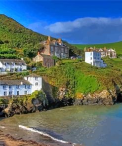 Port Isaac England Paint By Number