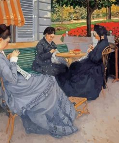 Portrait In The Coutryside By Caillebotte Paint By Number