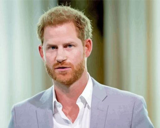 Prince Harry Paint By Number