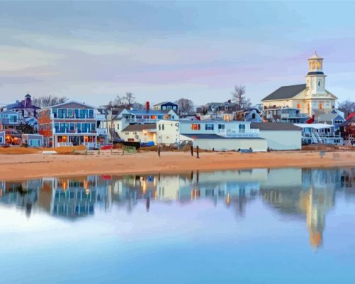 Provincetown Massachusetts Paint By Number