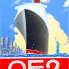 Qe2 Ship Poster Painting By Number