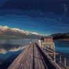 Queenstown Lake Boardwalk Paint By Numbers