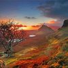 Quiraing Isle Of Skye At Sunset Paint By Numbers