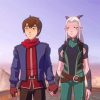 Rayla And Callum The Dragon Prince Paint By Numbers