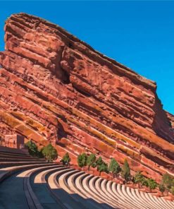 Red Rocks Park And Amphitheatre Paint By Numbers