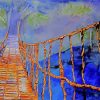 Rope Bridge Art Paint By Number