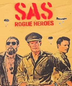 SAS Rogue Heroes Poster Art Paint By Numbers